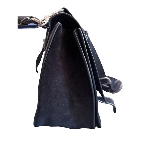 JW Anderson Disc Satchel Black Leather Crossbody / Shoulder Bag Iconic - Picture 7 of 11